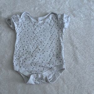 Rene rofe polka dot baby onesie